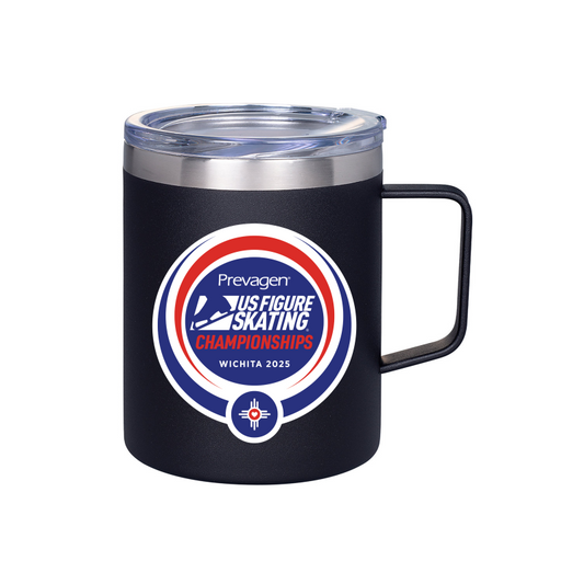 2025 U.S. Figure Skating Championships Prime Line 12oz Vacuum Insulated Coffee Mug With Handle