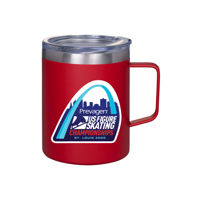 2026 U.S. Figure Skating Championships Prime Line 12oz Vacuum Insulated Coffee Mug With Handle