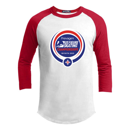 2025 U.S. Figure Skating Championships Youth Colorblock Raglan Jersey