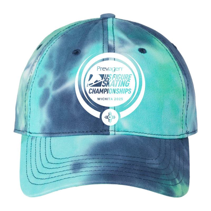 2025 U.S. Figure Skating Championships Sportsman Tie-Dyed Dad Cap