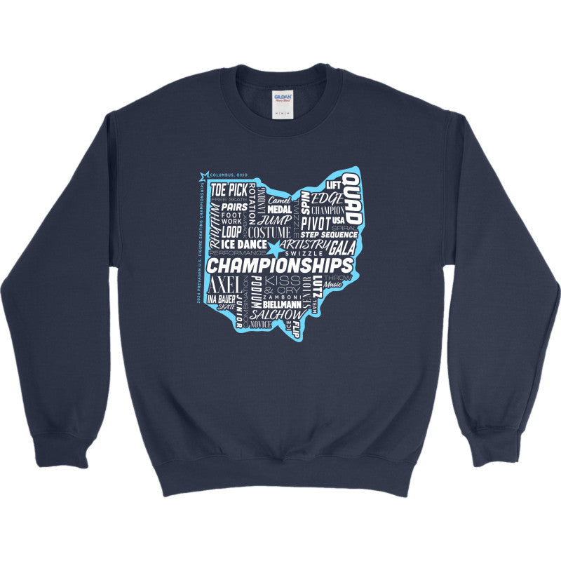 2024 Prevagen U.S. Figure Skating Championships, Crewneck sweatshirt