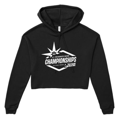 2024 U.S. Synchronized Skating Championships, Women's Cropped Fleece Hoodie