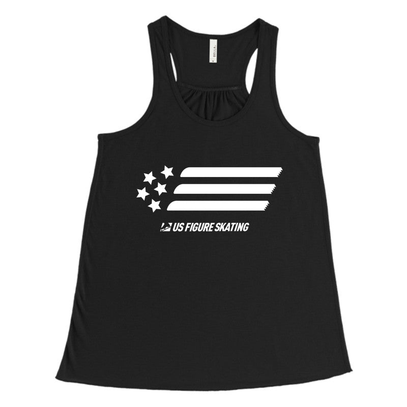 Stars & Blades Ladies' Flowy Racerback Tank - U.S. Figure Skating