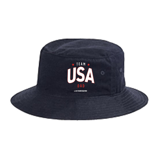 Team USA Dad, Big Accessories Crusher Bucket Cap